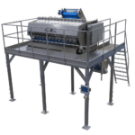 Peseuse électronique pour fruits et légumes.